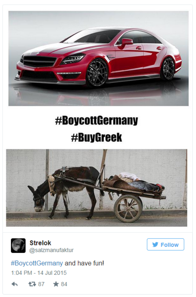 #BoycottGermany