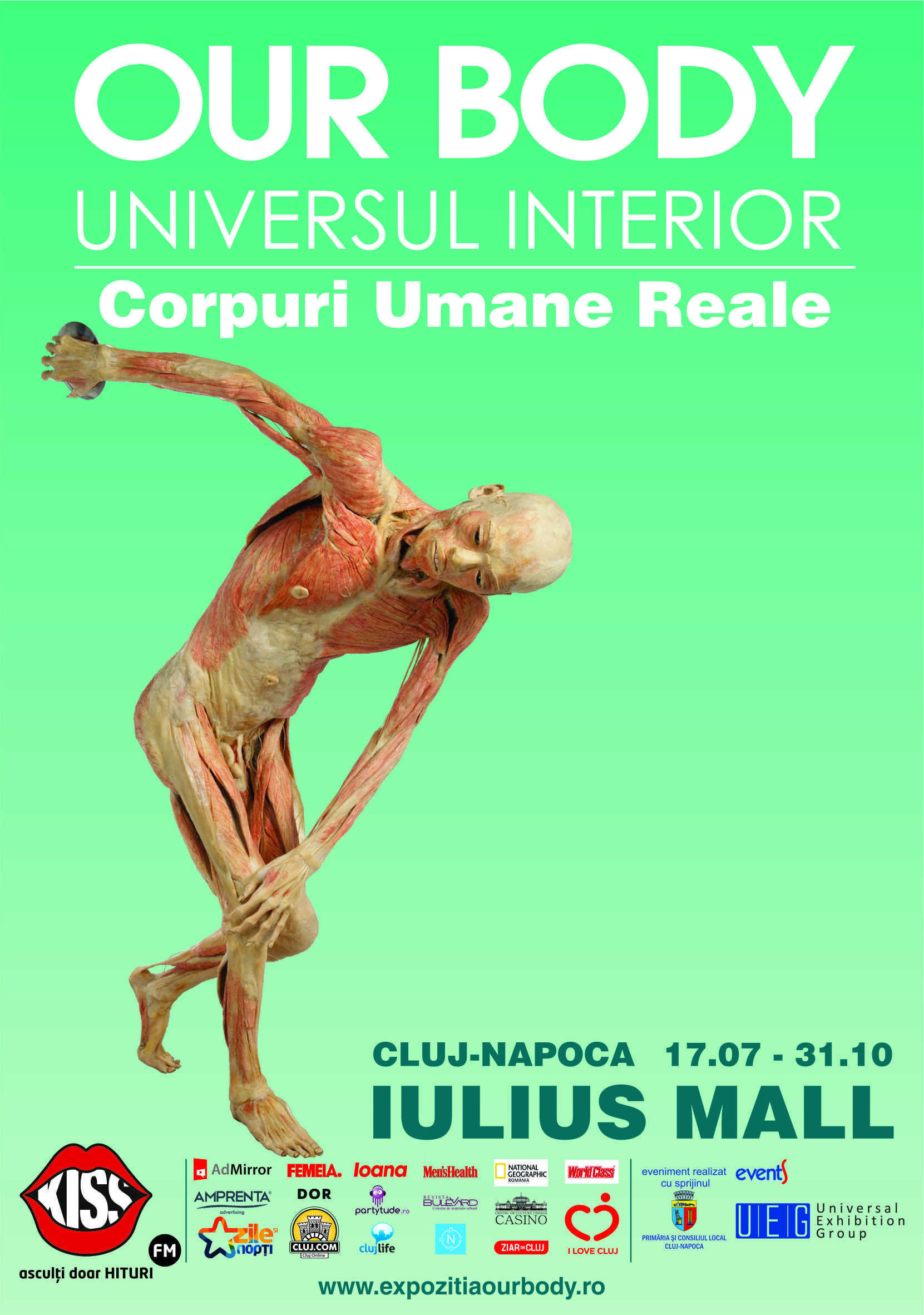 Expozitie de cadavre la Cluj-Napoca