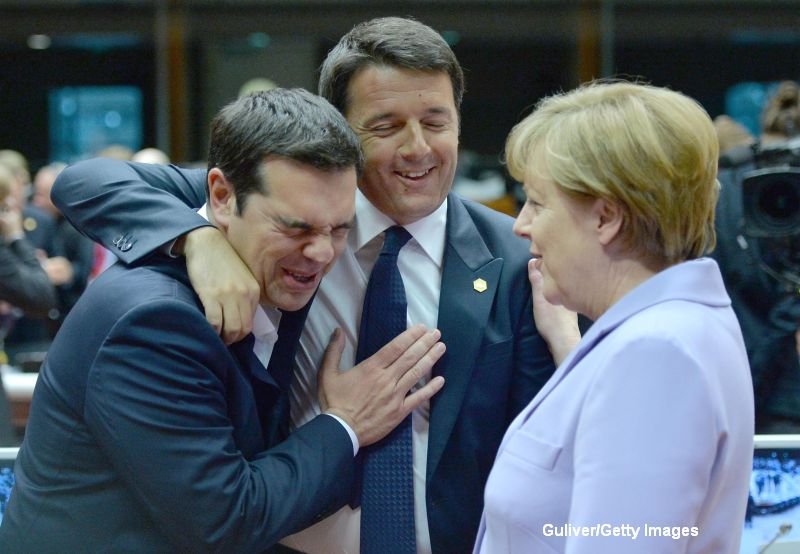 Angela Merkel si Alexis Tsipras