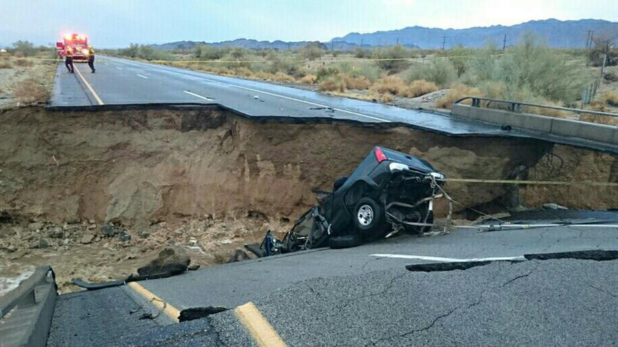 Imaginea surprinsa parca din filmele apocaliptice in California. Ce s-a intamplat in cel mai ploios iulie din istorie