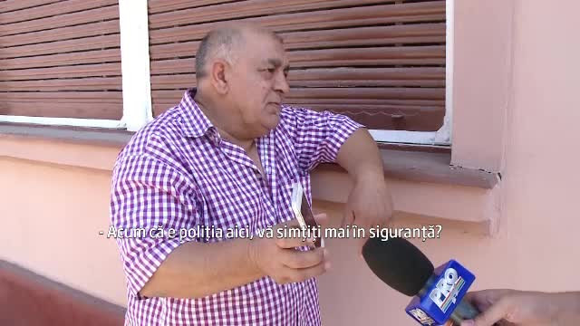 Situatie ca-n filmele cu mafioti intr-un oras din Romania. Cum a ajuns membrul unui clan tiganesc sa fie pazit de politie
