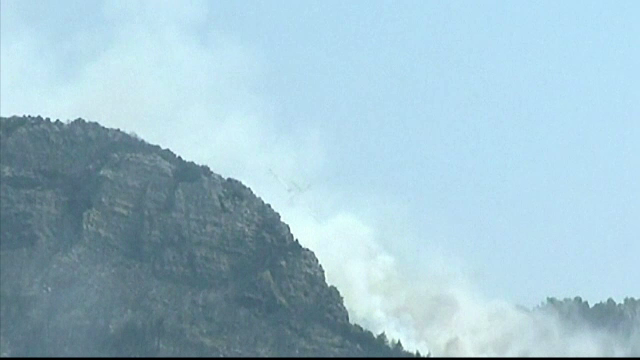 Canicula face ravagii pe coasta dalmata. Sute de pompieri incearca sa stinga incendiile de vegetatie din Croatia