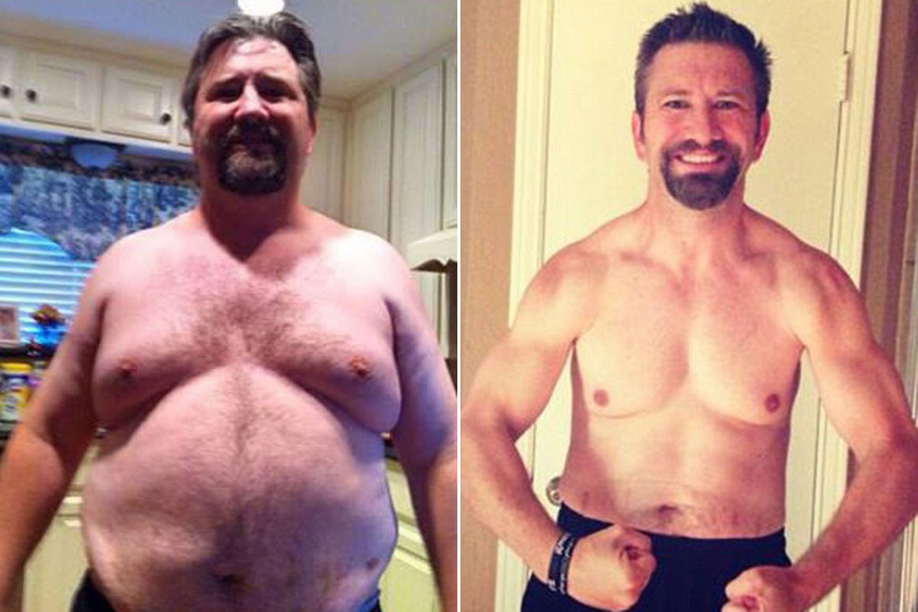 "Sunt fericit din nou". Tatal obez care a slabit enorm pentru a se putea juca cu copiii sai. Cum arata acum. FOTO