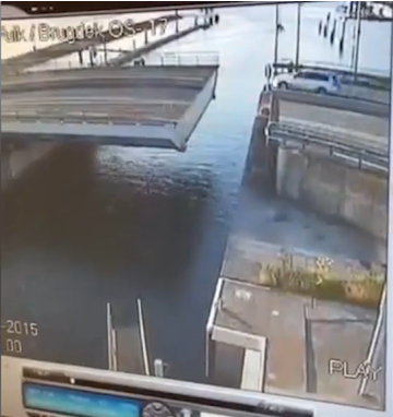 Cascadoria pentru care era sa plateasca scump. Imaginile de supraveghere au surprins totul. VIDEO