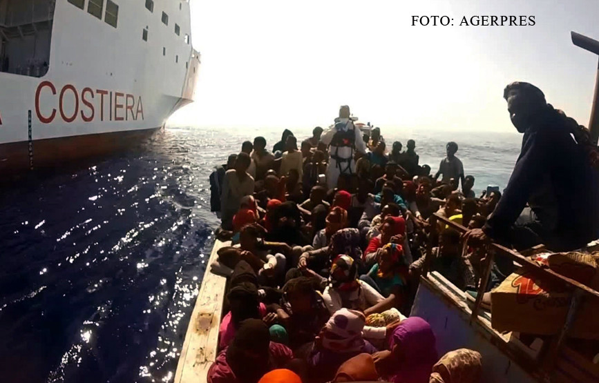 Invazie in Sicilia. Peste 1.200 de imigranti din Africa si Orientul Mijlociu au debarcat in insula italiana intr-o singura zi