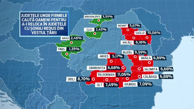 Marea relocare a fortei de munca spre Vestul tarii, unde somajul dispare. "Daca as gasi 10.000 de oameni, i-as angaja acum"