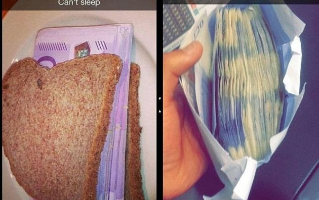 Copiii de bani gata, sfidatori pe Facebook: telefoane mobile folosite ca suport pentru cutia de bere