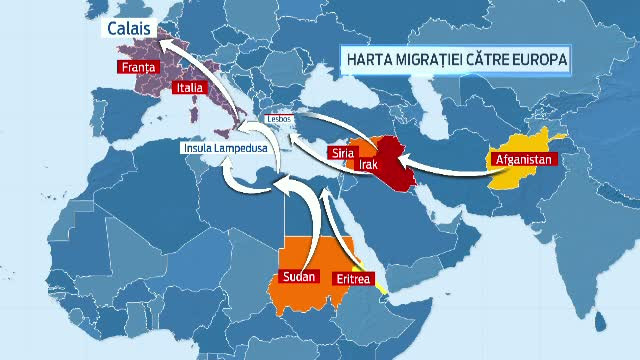 "Daca mor, nu e mai rau decat ce ma asteapta in tara mea". Imigrantii au luat cu asalt tunelul de sub Canalul Manecii