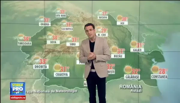 Vremea se incalzeste in toata tara