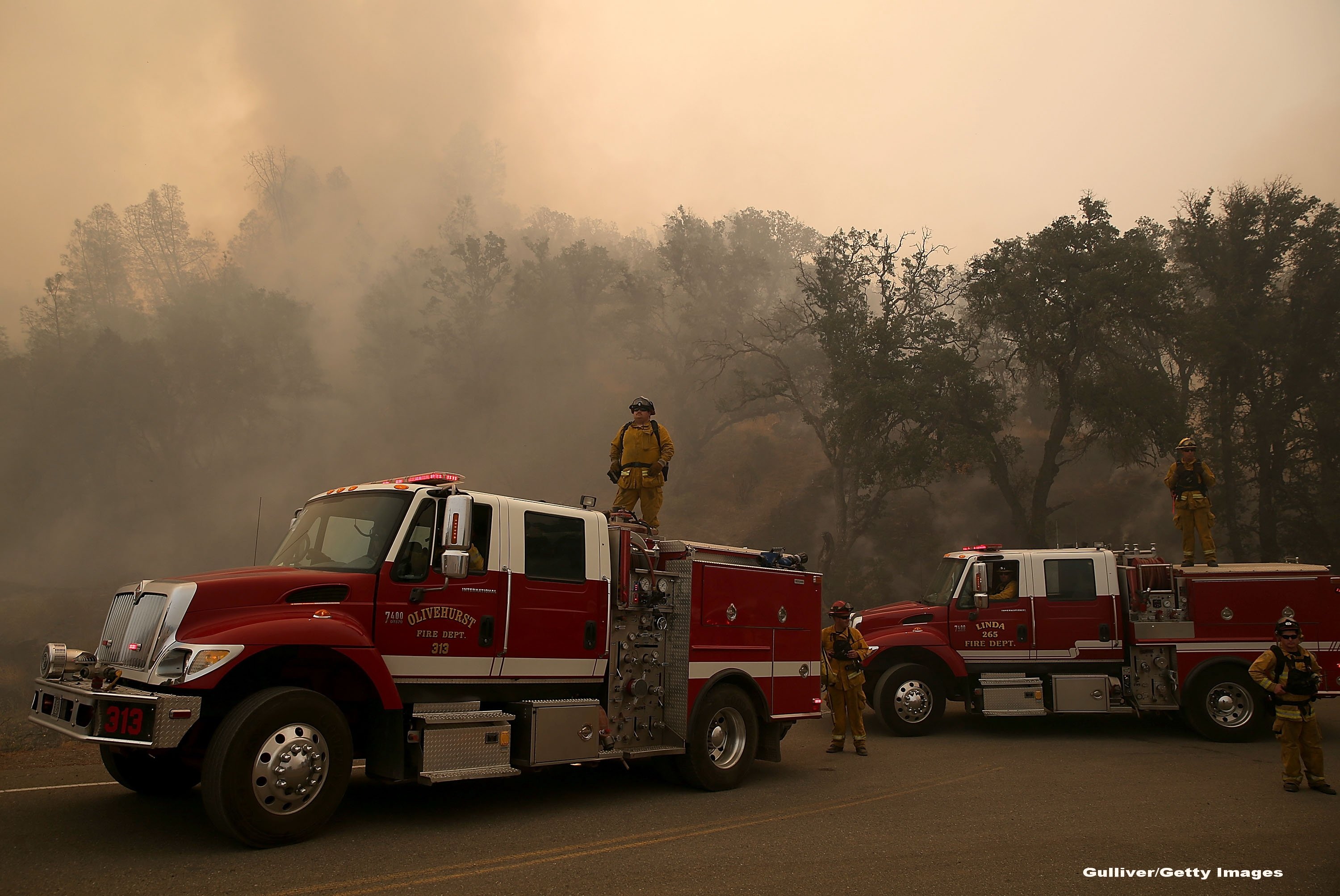 Incendii in California - GETTY