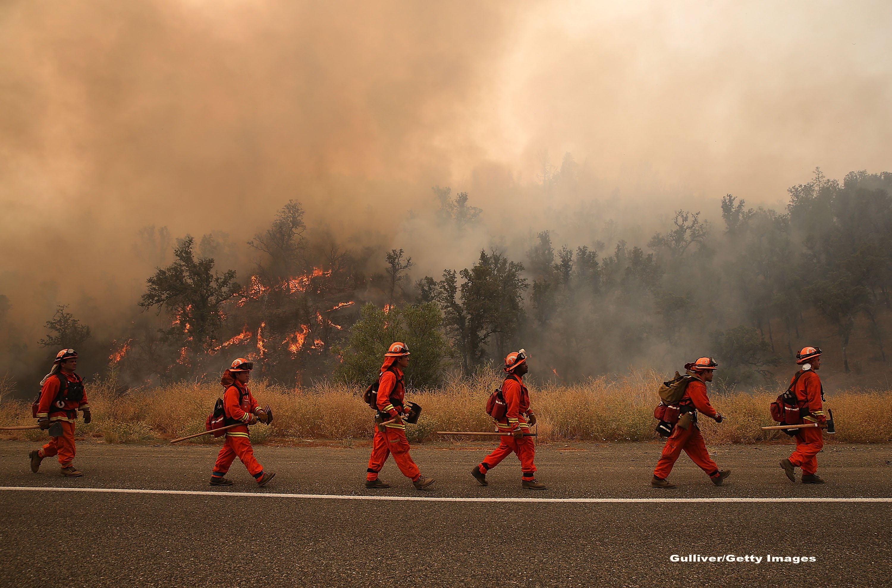 Incendii in California - GETTY
