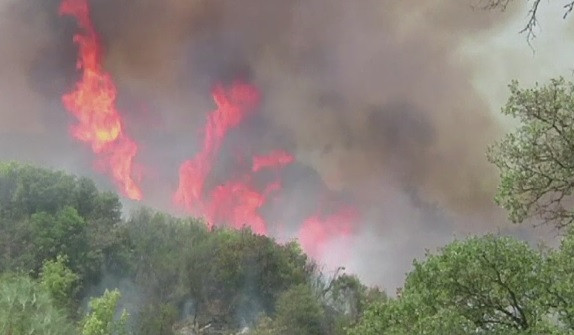 9.000 de pompieri lupta cu flacarile din California. Incendiile de vegetatie au dus la evacuarea a 13.000 de persoane