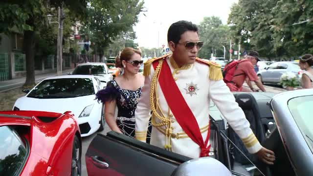 Nunta cu masini de lux, politie si jandarmi, in Timisoara. S-a insurat nepotul lui Grado Carpaci, zis si Generalu'