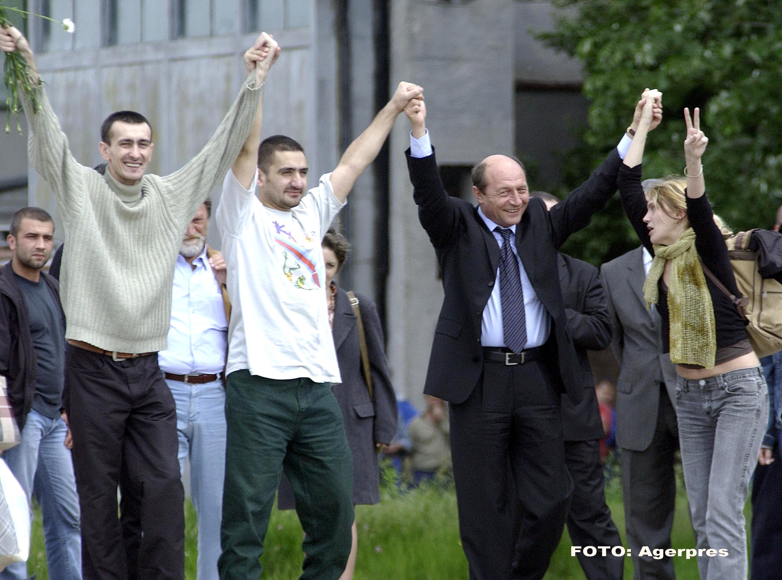 Traian Basescu, Marie Jeanne Ion, Sorin Miscoci, Ovidiu Ohanesian - AGERPRES