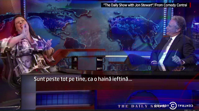 Regele satirei si-a luat adio de la public, dupa 16 ani. Jon Stewart a realizat ultima editie din emisiunea "Daily Show"