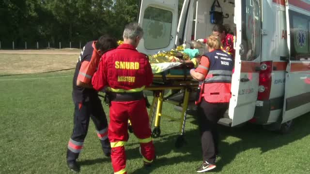 Explozie puternica intr-un atelier de sudura. Un barbat a murit, iar doi dintre cei raniti grav au fost adusi in Capitala