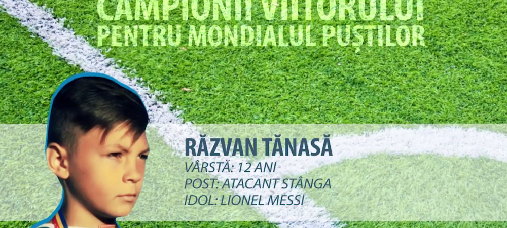 Constelatia celor 12 | Are 12 ani si si-a petrecut jumatate din viata pe terenul de fotbal