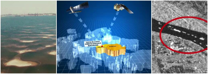 Dunarea e supravegheata in permanenta de doi sateliti ai Agentiei Spatiale Europene. Pericolul se vede in imaginile surprinse