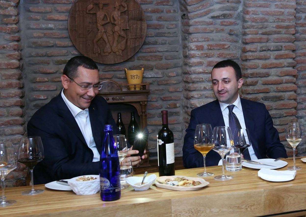 Victor Ponta in Georgia