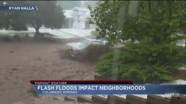 Imagini apocaliptice in Colorado. O furtuna violenta a ucis o persoana, iar alte doua sunt date disparute