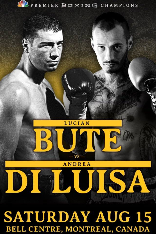 Lucian Bute, Andrea Di Luisa - FACEBOOK