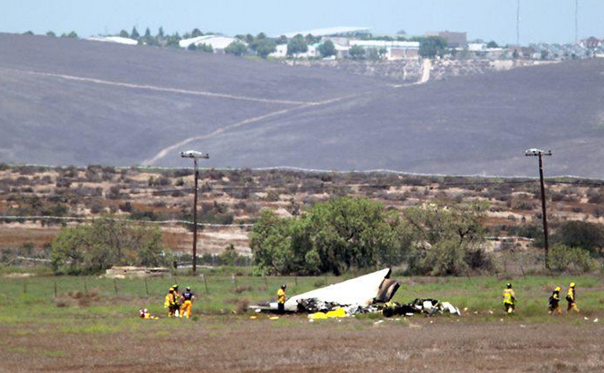 Patru morti in urma coliziunii a doua avioane de mici dimensiuni: "A fost o prabusire extrem de violenta"