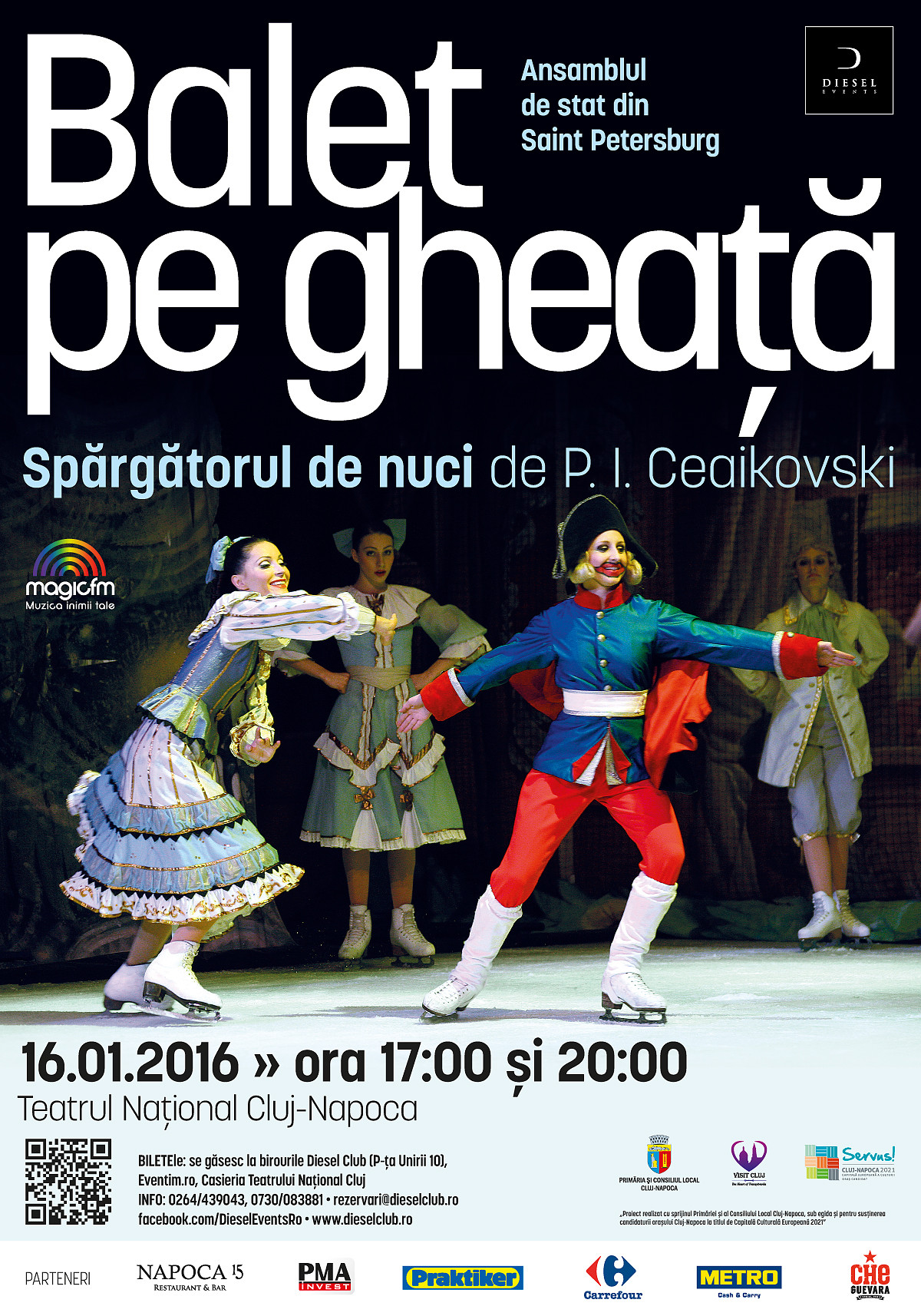 Un nou turneu in Romania al Ansamblului de Stat al Baletului pe Gheata din Sankt Petersburg