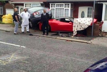 accident ferrari