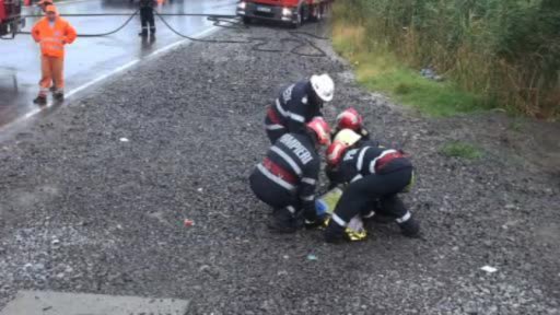 accident Baldovinesti Braila autocar