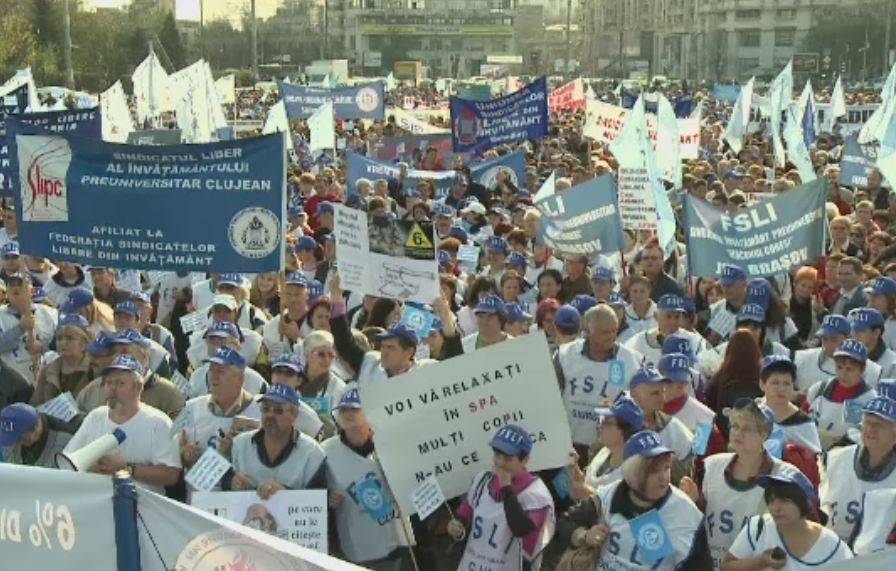 Sindicatele din invatamant au avut primele negocieri cu Guvernul. Au cerut salarii mai mari, dar au primit promisiuni