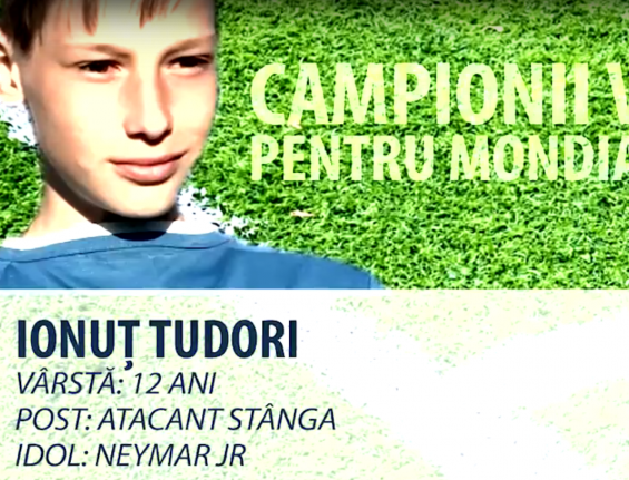 Constelatia celor 12 | Dribleaza ca Neymar si e gata pentru un nou turneu final. Pustiul de 12 ani impresioneaza pe teren