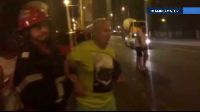 Panica intr-un hotel din Mamaia, dupa izbucnirea unui incendiu. Cativa turisti au sarit pe geam pentru a se salva