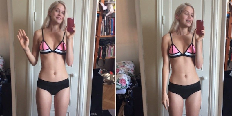 I s-a spus ca este prea grasa pentru a fi model. Raspunsul acestei tinere de 19 ani a devenit viral pe internet