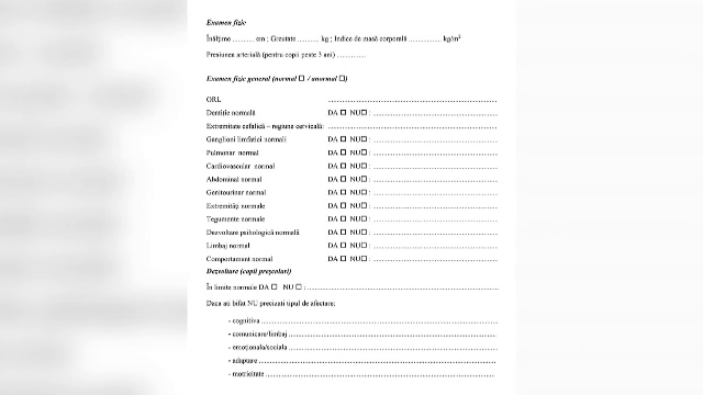 adeverinta medicala inscriere scoala 2