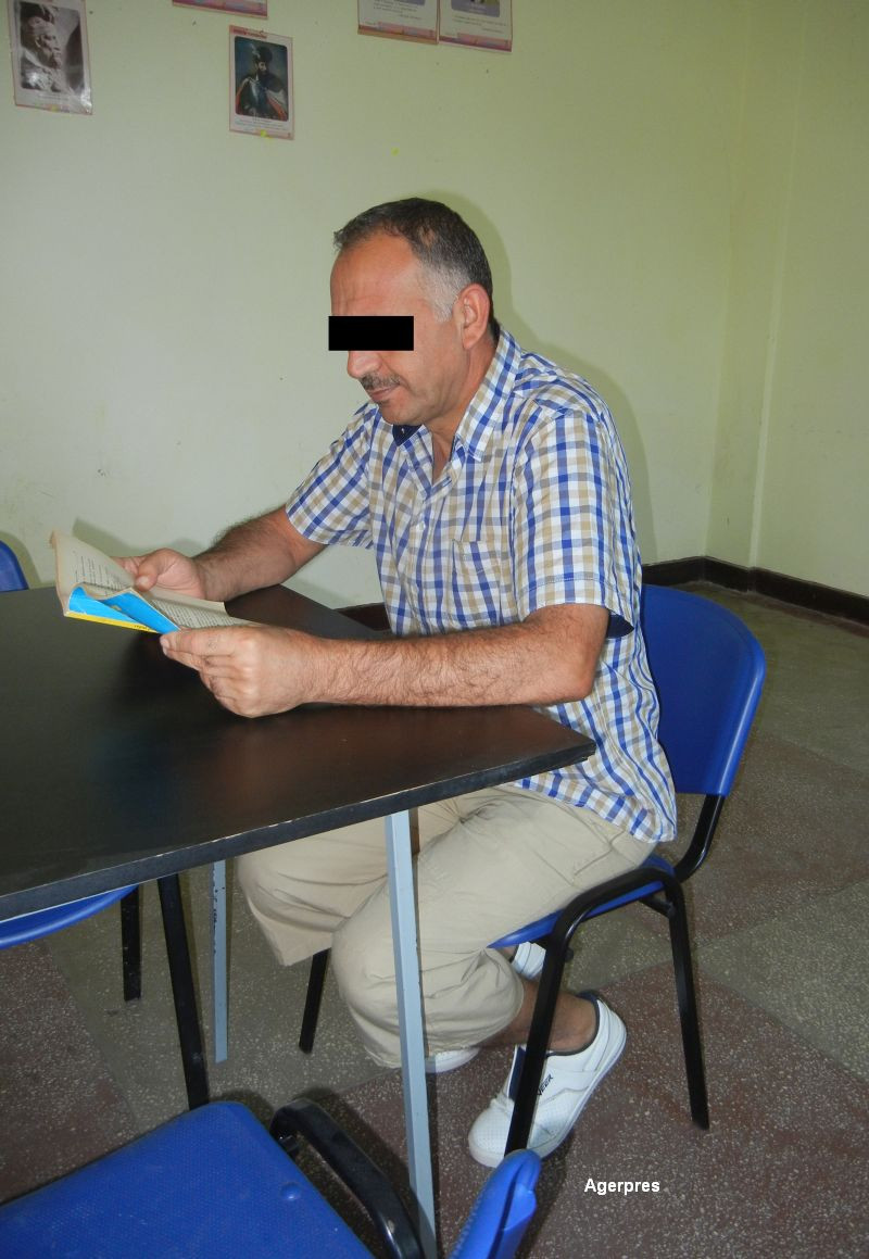 Aldaleney M., azilant la Giurgiu