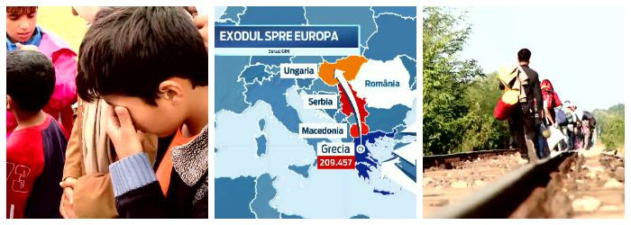 Reportaj ProTV: Care e primul cuvant in engleza pe care-l invata imigrantii plecati spre Vest. "Fugim de moarte, e peste tot"