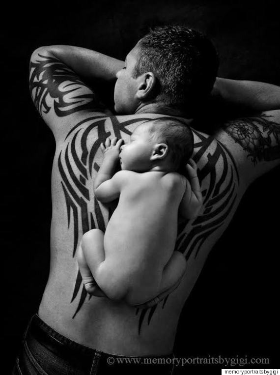 A vrut sa faca o fotografie artistica cu fiul sau, dar nu se astepta la asta. Cum l-a surprins fotograful pe bebelus