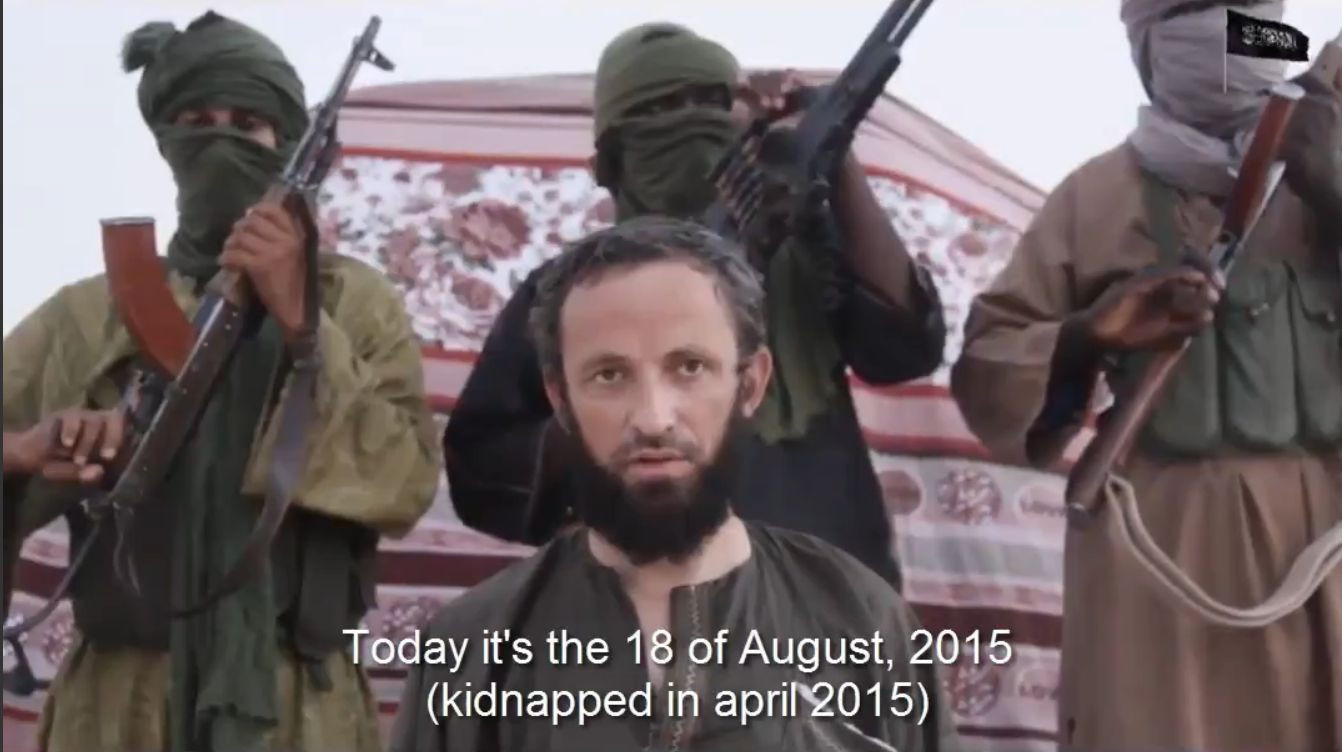 Clipul cu românul rapit de jihadisti in Burkina Faso le-a dat sperante familiei acestuia: "El valoreaza mai mult in viata"