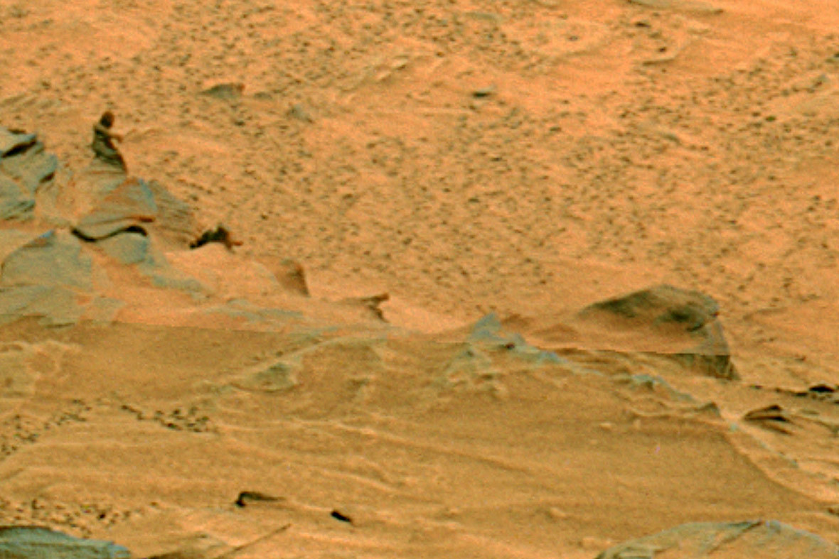 Adevarul despre soparla martiana si “femeia de pe stanca”. Ce spune NASA despre imaginile surprinse de misiunea Curiosity