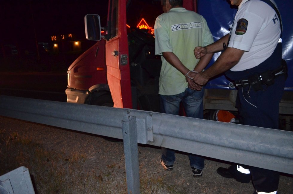 camioneta romanesca cu imigranti