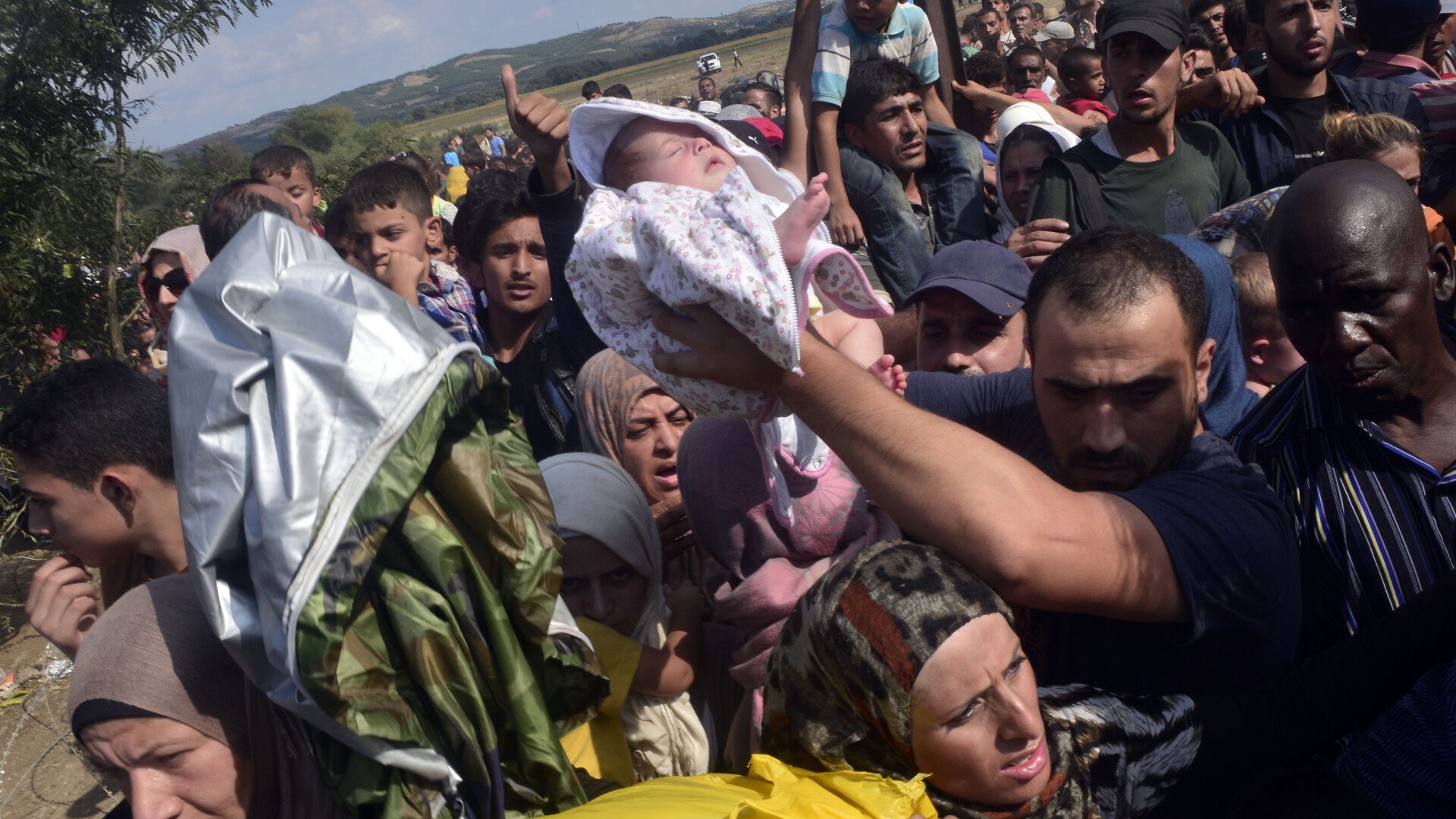 imigranti Macedonia - GETTY IMAGES