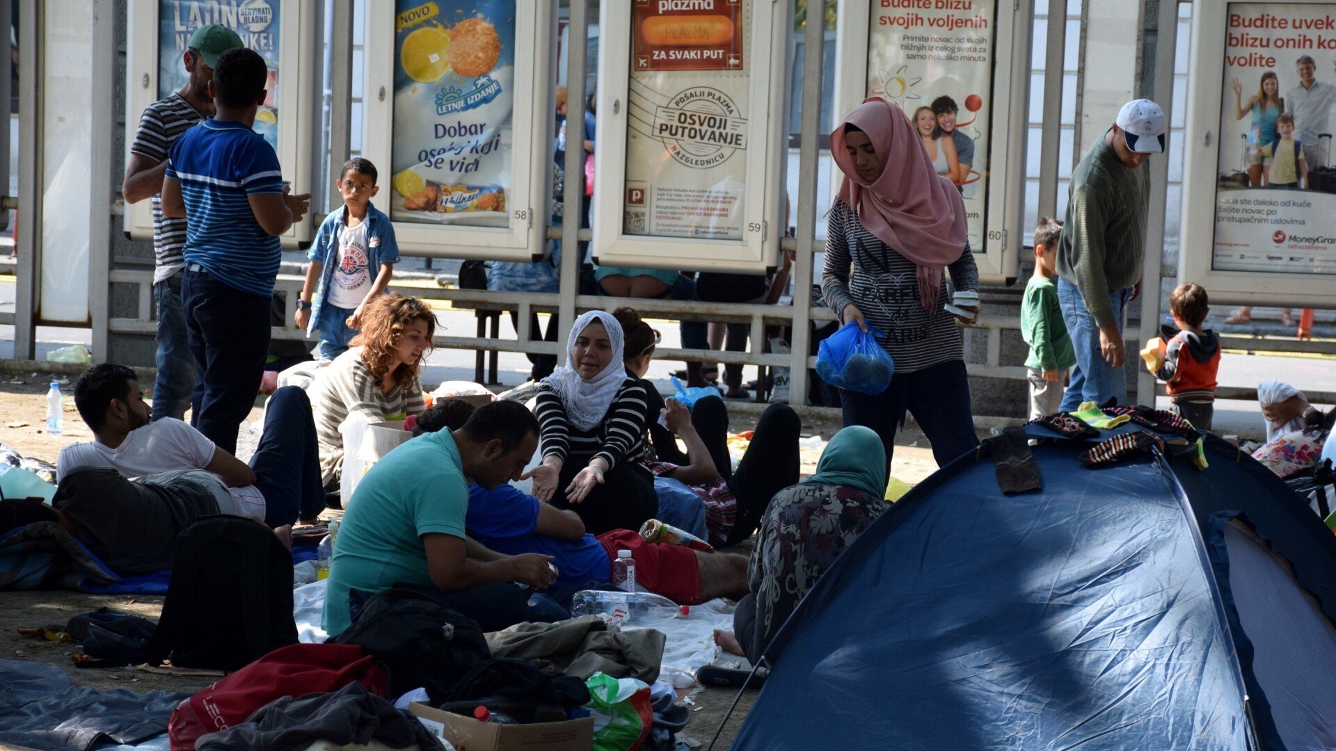 imigranti Macedonia - GETTY IMAGES
