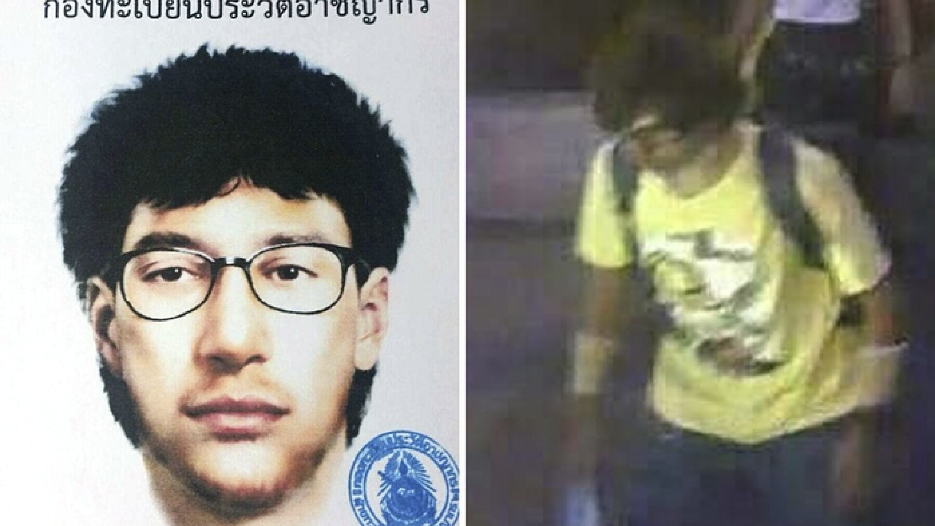 Politia il cauta pe cel de-al doilea suspect in cazul atentatului de la Bangkok. Ce a facut barbatul inainte de explozii