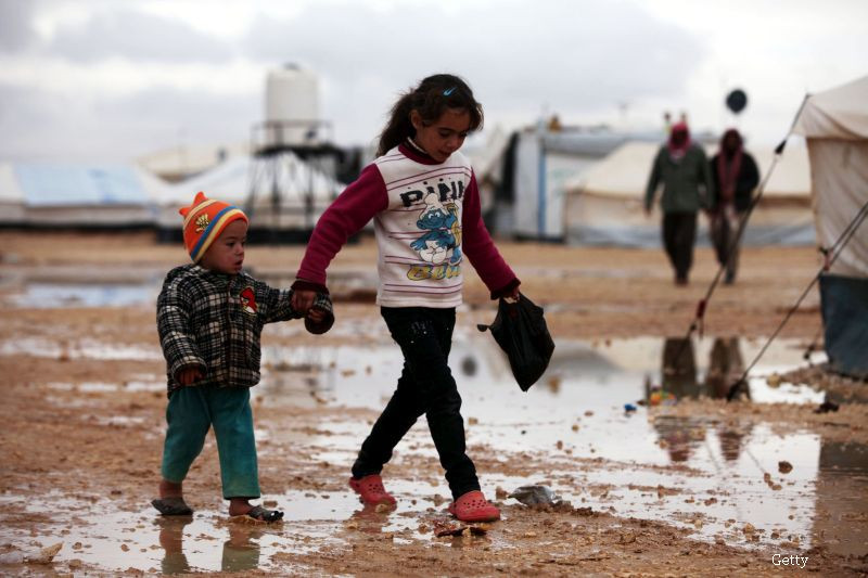 Tabara de refugiati din Zaatari