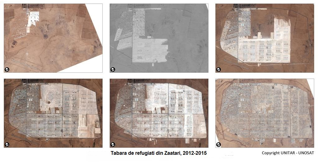 Tabara de refugiati din Zaatari, 2012-2015