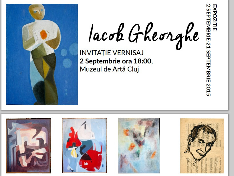 Expozitie Aniversara la Muzeul de Arta din Cluj. Pictorul Gheorghe Iacob isi prezinta peste 90 de opere