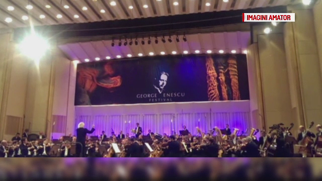 Cea mai mare orchestra a lumii, pentru prima data in Romania, la Festivalul George Enescu. Mii de oameni au venit la concert