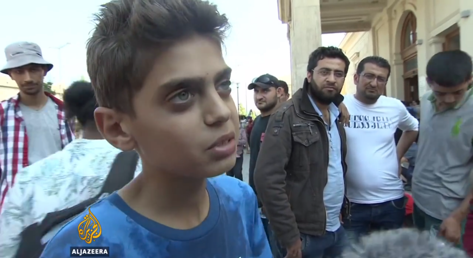 "Nu vrem sa ramanem in Europa". Mesajul unui refugiat sirian in varsta de 13 ani arata ce-si doresc de fapt imigrantii