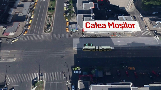 ANIMATIE GRAFICA. Cum s-a produs accidentul in care a fost implicat un echipaj al Politiei Capitalei. O fetita a fost ranita