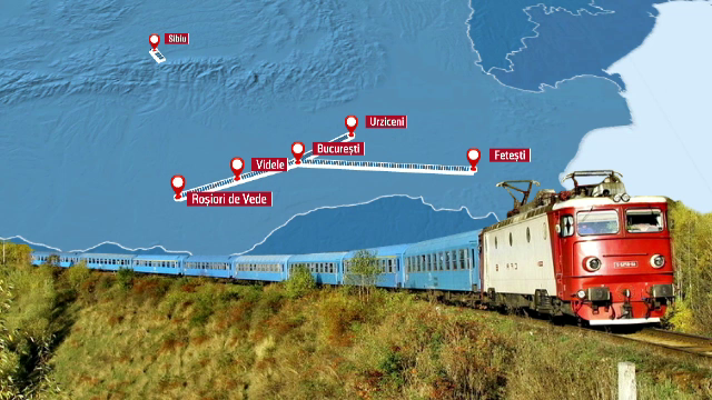 Paguba de 12 milioane de euro pentru CFR, cauzata de romanii care bombardeaza trenurile cu pietre. Harta rutelor periculoase